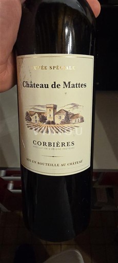 Langvedok Corbières Château Mattes Spéciale Neleten.