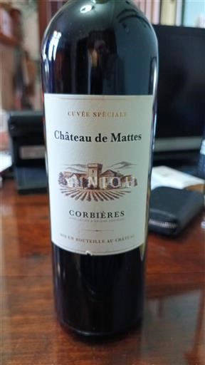 Languedoc Corbières Château Mattes Spéciale Non-Vintage