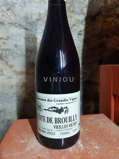 Beaujolais Côte-de-brouilly Domaine S Grandes Vignes Vieilles Vignes 2022