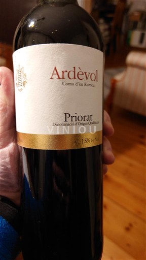 Catalonia Priorat Ardèvol Coma d'en Romeu 2018