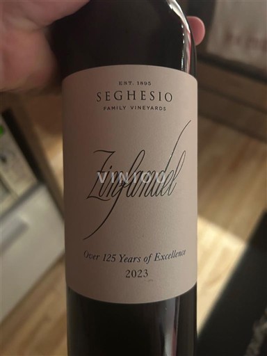 Vùng trồng nho được cấp phép California Bờ biển Sonoma Seghesio Family Vineyards 2023