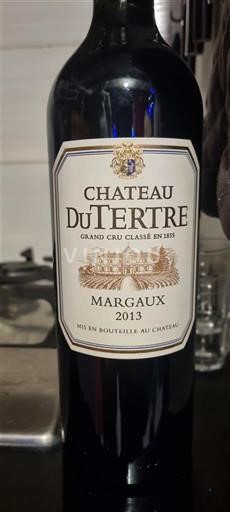 Bordeaux Margaux Grand Cru Château Tertre 2013