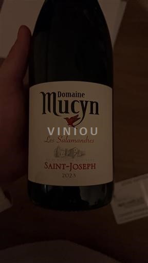 Rhônedalen Saint-Joseph Domaine Mucyn Les Salamandres 2023