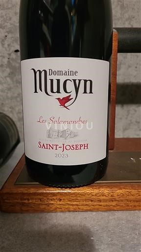 Rhônedalen Saint-Joseph Domaine Mucyn Les Salamandres 2023