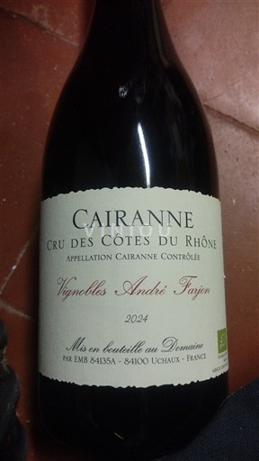Rhône-dalen Cairanne Vignobles André Faylon 2024