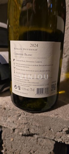 Thung lũng Rhône Cairanne Romain Duverney 2024