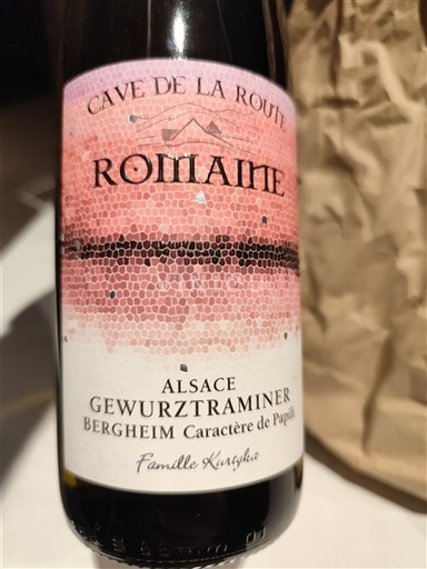 Alsacia No especificado Cave de la Route Romaine Bergheim Caractère de Papili 2018