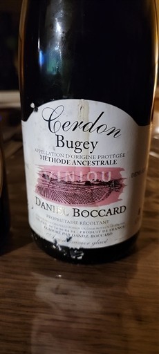 Savoie og Bugey Bugey-Cerdon Daniel Boccard Cerdon Ikke årgangsbestemt