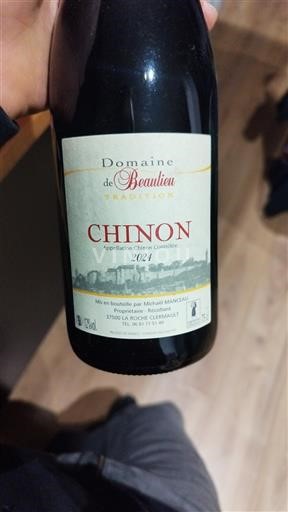 Thung lũng sông Loire Chinon Domaine Beaulieu Tradition 2021