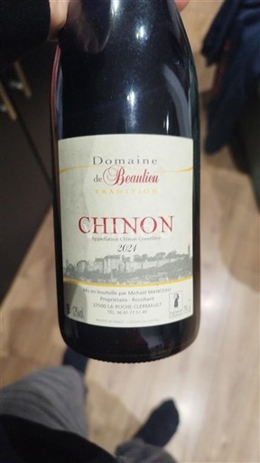 Thung lũng sông Loire Chinon Domaine Beaulieu 2021