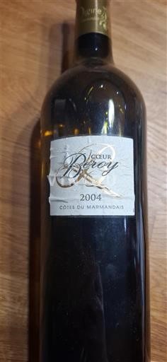 Tây Nam Côtes-du-marmandais Domaine Beyssac Cœur de Beyssac 2004