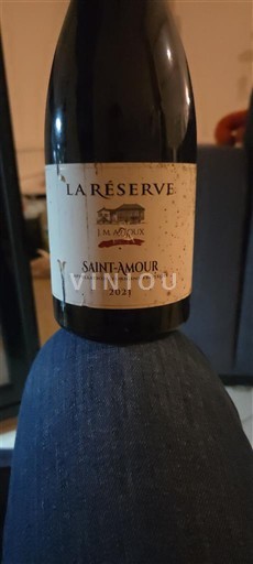 Beaujolais Saint-Amour J.M. Moreux La Réserve 2021