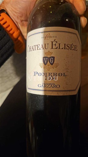 Bordeaux Pomerol Château Élisée 2004