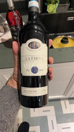 Basilicata Aglianico del Vulture Cantine del Notaio La Firma 2018