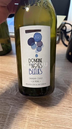 Jura Côtes-du-jura Domaine S Notes Bleues Savagnin Ouillé La Pierre 2023