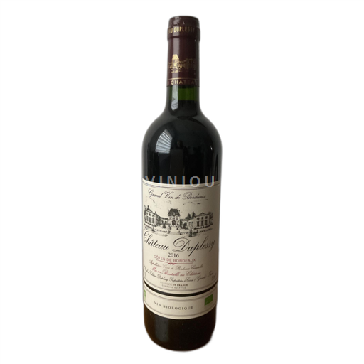 Bordeaux Côtes-de-Bordeaux Château Duplessy 2016