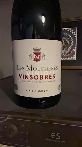 Thung lũng Rhône Vinsobres Les Molinières 2021