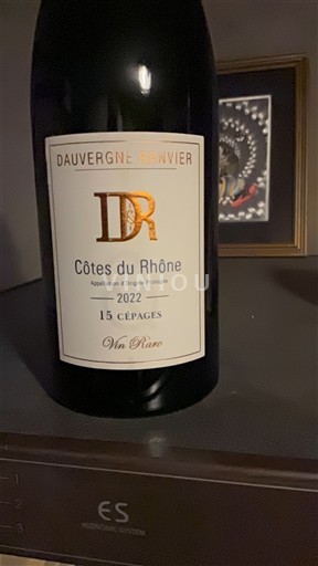 Rhônevallei Côtes-du-rhône Dauvergne Ranvier 15 Cépages 2022