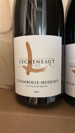 Burgundy Chambolle-Musigny Premier Cru Domaine Lécheneaut Les Beaux Bruns 2023