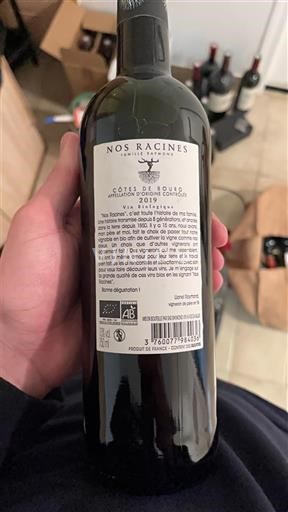 Valle del Rodano Côtes-du-Rhône Nos Racines 2019