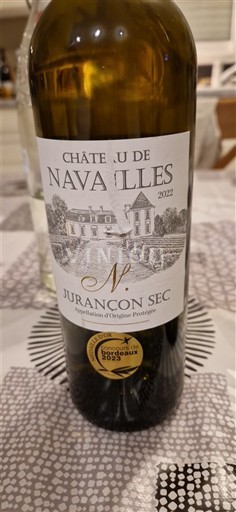 Tây Nam Jurançon Château Navailles 2022