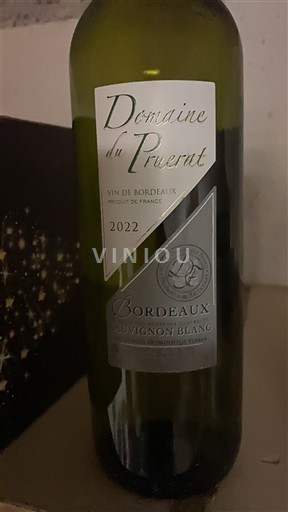 Bordeaux Domaine Prieurat 2022