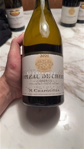 Thung lũng Rhône Condrieu M. Chapoutier Coteau de Chéry 2021