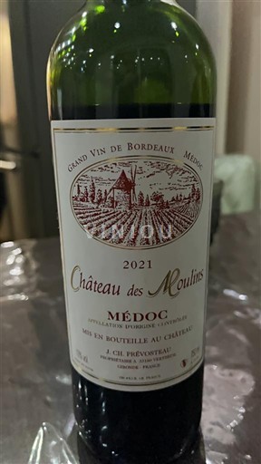 Bordeaux Médoc Château S Moulins 2021