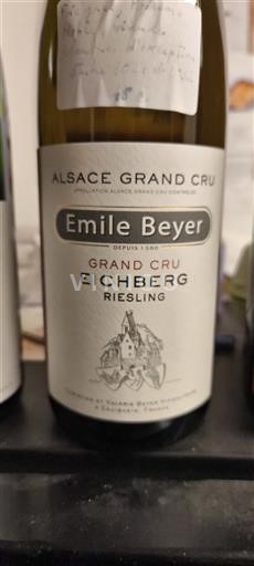 Alsace Không được chỉ định Grand Cru Emile Beyer Grand Cru Eichberg 2022