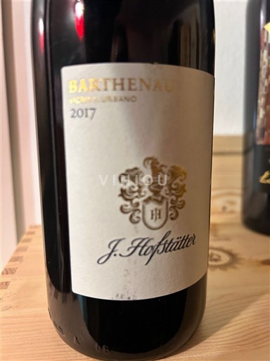 Trentino-Sydtyrol Höga Adige J. Hofstätter Barthenau Vigna S. Urbano 2017