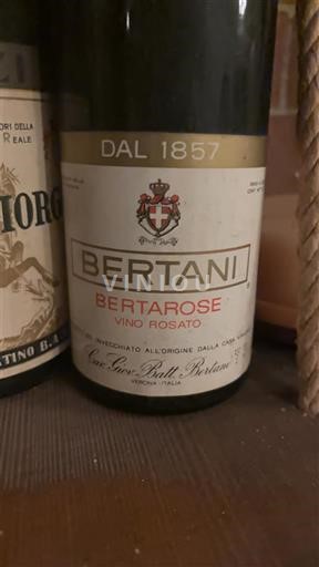 Vénétie Veneto Bertani Bertarose 1968