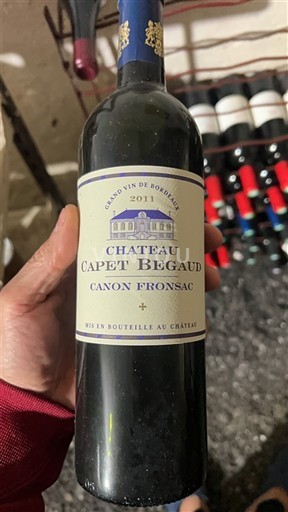 Bordeaux Canon-Fronsac Château Capet Begaud 2011