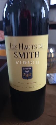 Bordeaux Pessac-Léognan Château Smith Haut Lafitte Les Hauts de Smith 2014