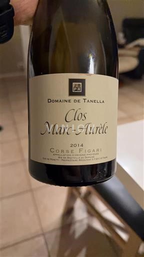 Corse Không được chỉ định Domaine Tanella Clos Marc-Aurèle 2014