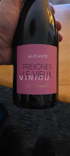Languedoc-Roussillon Pays d'Oc Preignes le Vieux Alicante Les Emmants 2023