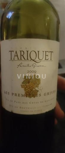 Sudoeste Côtes de Gascogne Domaine Tariquet Les Premières Grives 2009