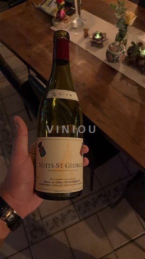 Bourgogne Nuits-saint-georges Henri et Gilles Remoriquet 1998