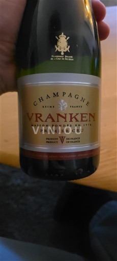 Šampanja Šampanjec Premier Cru Vranken Neleten.