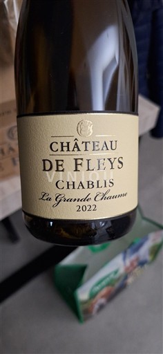 Bourgogne Chablis Château Fleys La Grande Chaume 2022