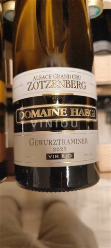 Alsace Gewurztraminer Grand Cru Domaine Haegi 2022