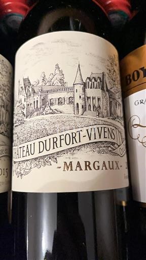 Bordeaux Margaux Château Rfort-Vivens Niet-geïntegreerd