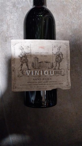 Bordeaux Saint-Julien Grand Cru Château Lagrange 1982