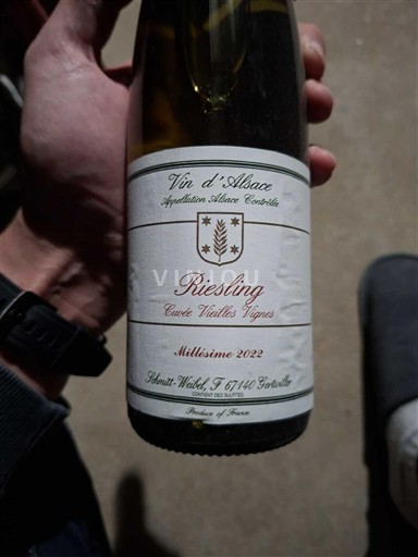 Alsácia Schmitt-Wible Vieilles Vignes 2022