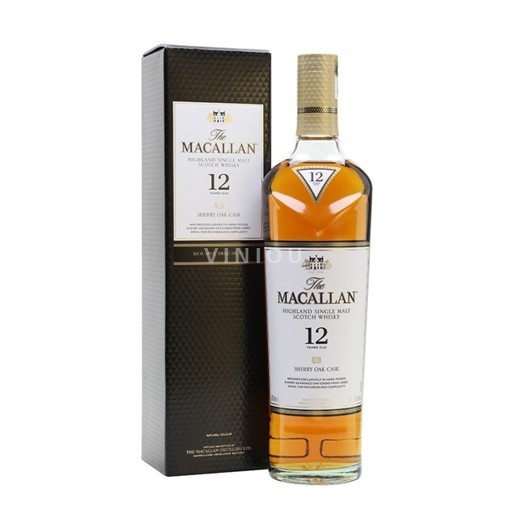 Whisky Rượu Whisky Single Malt Macallan Sherry Oak Cask Macallan 12a Scotland Speyside