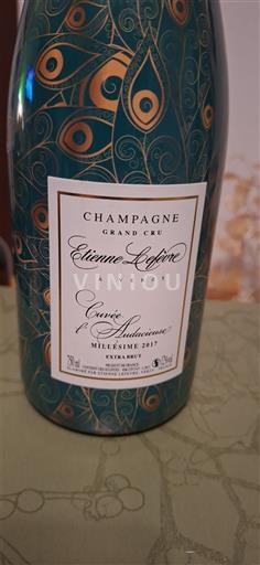 Champagne Sâm-panh Grand Cru Etienne Lefevre l'Audacieuse 2017