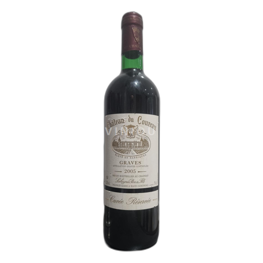 Bordeaux Graves Château du Coureau Réservée 2005