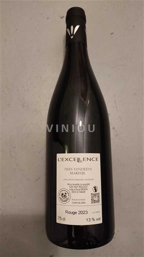 Valle della Loira Fiefs Vendéens Marril L'Excellence 2023