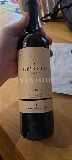 Castilien og León Ribera del Duero Pago del Cielo Celeste Reserva 2020