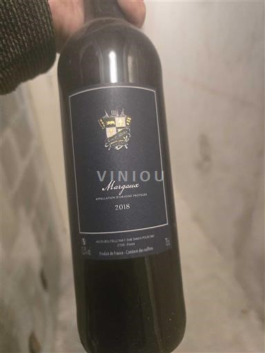 Bordeaux Margaux Pour D&V 2018