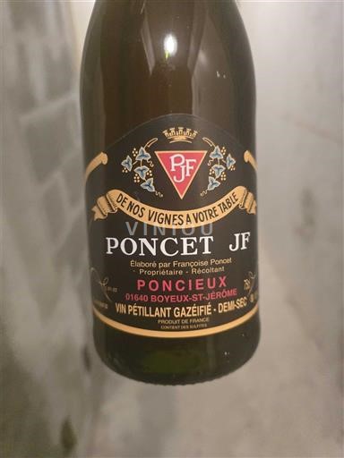 Savoie và Bugey Bugey Poncet JF Không niên vụ